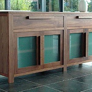 Toppe Glass Sideboard