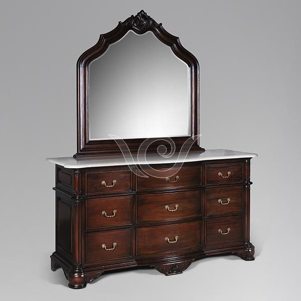 Tugalavish Chest Of Drawers Mirror Indonesian Modern And