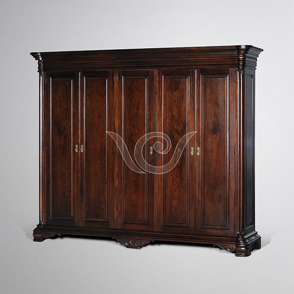 Tugalavish Wardrobe 5 Doors Indonesian Modern And Contemporary Furniture Indoor Outdoor Tugalavish Wardrobe 5 Doors, Outdoor Armoire Furniture