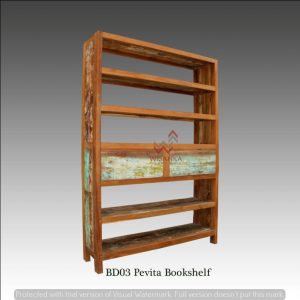 Pevita Wooden Bookshelf