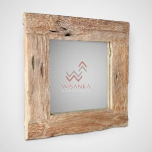 Wooden Mirror Retta Small