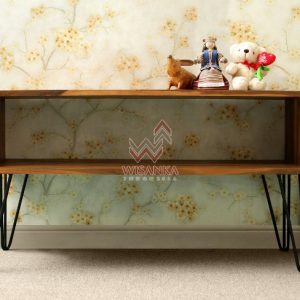 Retro Wooden TV Stand