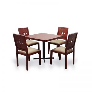Frangi Dining Set Material Mahogany Wood